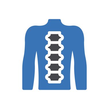 Web sitesi tasarımı ve masaüstü zarfları için belkemiği simgesi, geliştirme. Premium paketi.