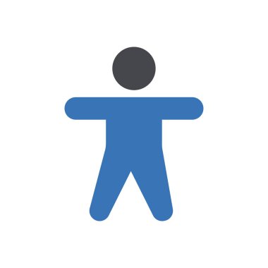 Web sitesi tasarımı ve masaüstü zarfları için yoga simgesi, geliştirme. premium paket.