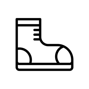 Web sitesi tasarımı ve masaüstü zarfları için ayakkabı simgesi, geliştirme. premium paket.