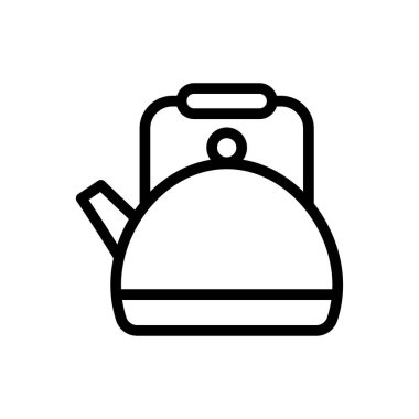 Web sitesi tasarımı ve masaüstü zarfları için kettle Simgesi, geliştirme. premium paket.