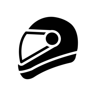 Web sitesi tasarımı ve masaüstü zarfları için kask simgesi, geliştirme. premium paket.