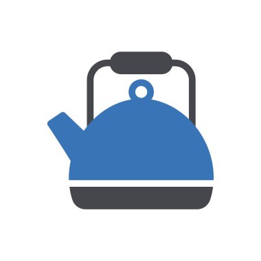 Web sitesi tasarımı ve masaüstü zarfları için kettle Simgesi, geliştirme. premium paket.