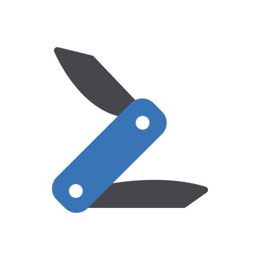 İsviçre bıçak ikonu web sitesi tasarımı ve masaüstü zarfları için, geliştirme. Premium paketi.