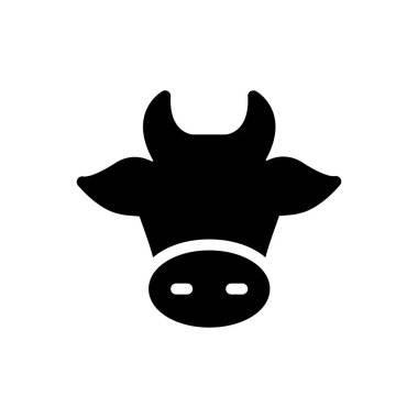 Web sitesi tasarımı ve masaüstü zarfları için boğa simgesi. premium paket.