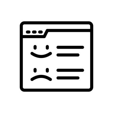 Web sitesi tasarımı ve masaüstü zarfları için anket Simgesi, geliştirme. premium paket.