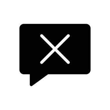 Web sitesi tasarımı ve masaüstü zarfları için Simgeyi iptal et, geliştirme. premium paket.