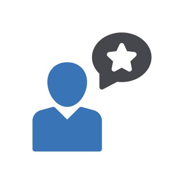 Web sitesi tasarımı ve masaüstü zarfları için geri bildirim simgesi, geliştirme. premium paket.