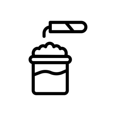 Web sitesi tasarımı ve masaüstü zarfları için beher ikonu, geliştirme. Premium paketi.