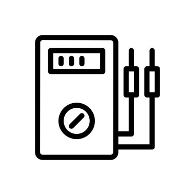 Web sitesi tasarımı ve masaüstü zarfları için metre simgesi, geliştirme. premium paket.