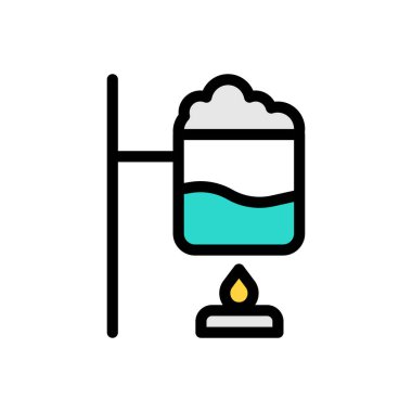 Web sitesi tasarımı ve masaüstü zarfları için brülör Simgesi, geliştirme. premium paket.