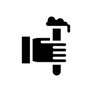 Web sitesi tasarımı ve masaüstü zarfları için bilim simgesi, geliştirme. premium paket.