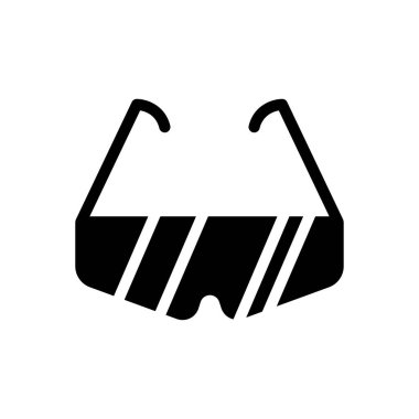 Web sitesi tasarımı ve masaüstü zarfları için gözlük simgesi, geliştirme. premium paket.