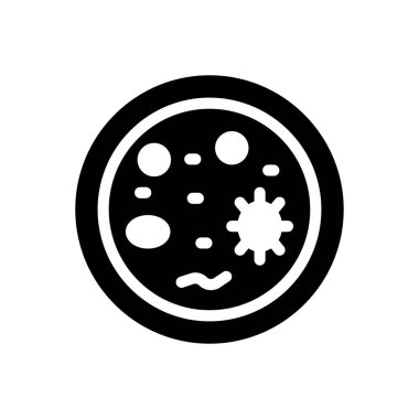 Web sitesi tasarımı ve masaüstü zarfları için virüs simgesi, geliştirme. premium paket.