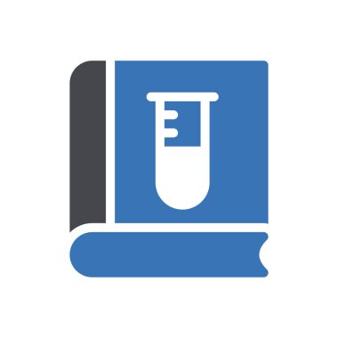 Web sitesi tasarımı ve masaüstü zarfları için bilim simgesi, geliştirme. premium paket.