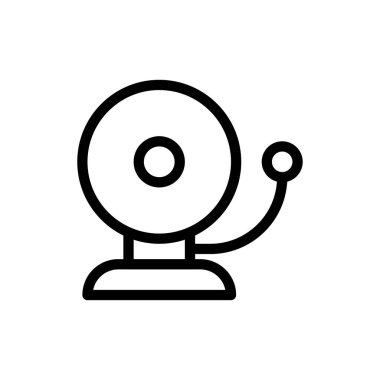 Web sitesi tasarımı ve masaüstü zarfları için çan simgesi, geliştirme. premium paket.