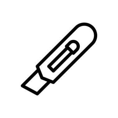 Web sitesi tasarımı ve masaüstü zarfları için kesme simgesi. premium paket.