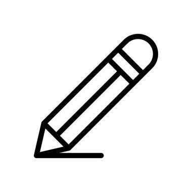 Web sitesi tasarımı ve masaüstü zarfları için kalem simgesi, geliştirme. premium paket.