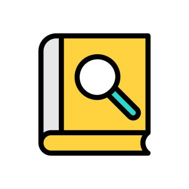 Web sitesi tasarımı ve masaüstü zarfları için arama simgesi, geliştirme. premium paket.