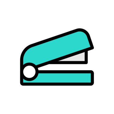 Web sitesi tasarımı ve masaüstü zarfları için zımba simgesi, geliştirme. Premium paketi.