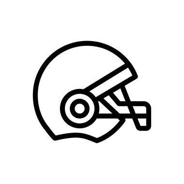 Web sitesi tasarımı ve masaüstü zarfları için kask simgesi, geliştirme. premium paket.