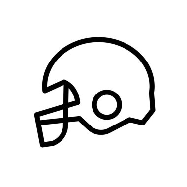 Web sitesi tasarımı ve masaüstü zarfları için kask simgesi, geliştirme. premium paket.