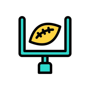 ragbi hedef simgesi web sitesi tasarımı ve masaüstü zarfları için, geliştirme. Premium paketi.