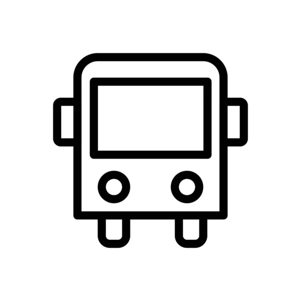 Bus Ikona Pro Design Webových Stránek Desktopové Obálky Vývoj Premium — Stockový vektor