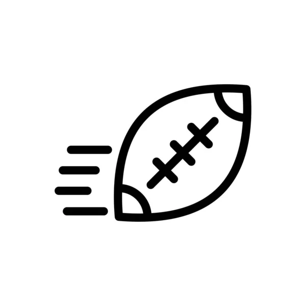 Rugby Werfen Symbol Für Website Design Und Desktop Umschlag Entwicklung — Stockvektor