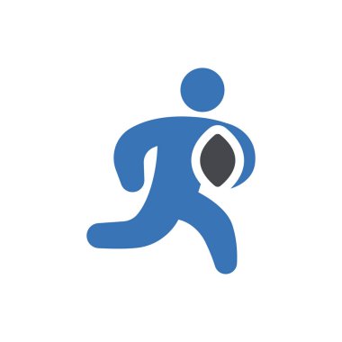 Web sitesi tasarımı ve masaüstü zarfları için çalışan oyuncu simgesi, geliştirme. Premium paketi.