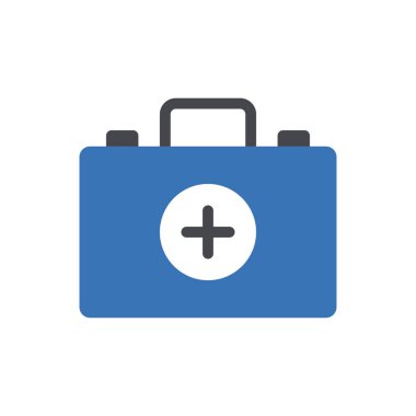Web sitesi tasarımı ve masaüstü zarfları için tıbbi malzeme ikonu, geliştirme. Premium paketi.