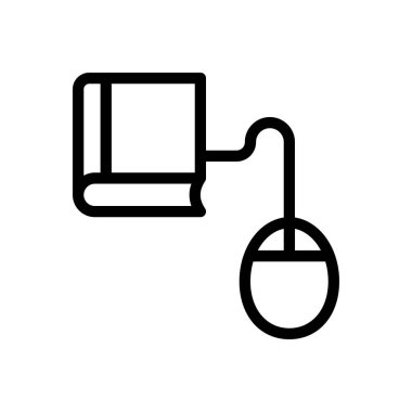 İnternet sitesi tasarımı ve masaüstü zarfları için çevrimiçi eğitim simgesi, geliştirme. premium paket.