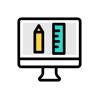 Web sitesi tasarımı ve masaüstü zarfları için Geometri Simgesi, geliştirme. premium paket.