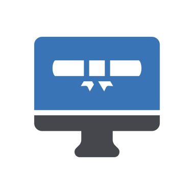 Web sitesi tasarımı ve masaüstü zarfları için derece Simgesi, geliştirme. premium paket.