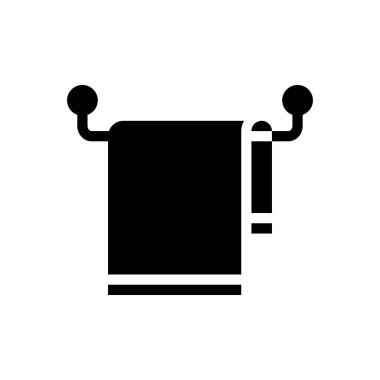 Web sitesi tasarımı ve masaüstü zarfları için havlu asma simgesi, geliştirme. Premium simgesi.