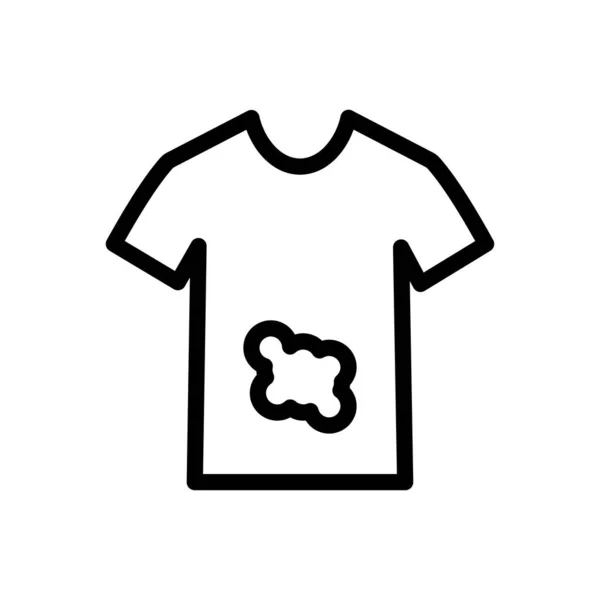 Vlekken Shirt Pictogram Voor Website Ontwerp Desktop Enveloppe Ontwikkeling Premium — Stockvector