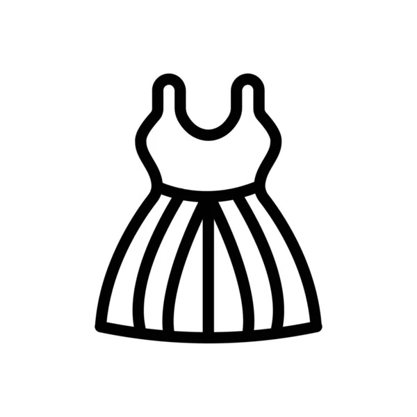 Иконка Платья Дизайна Сайта Оболочки Рабочего Стола Разработки Пакет — стоковый вектор