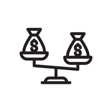 Web sitesi tasarımı ve masaüstü zarfları için finans simgesi, geliştirme. Premium simgesi.
