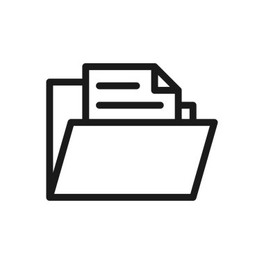 Web sitesi tasarımı ve masaüstü zarfları için dizin simgesi, geliştirme. Premium simgesi.