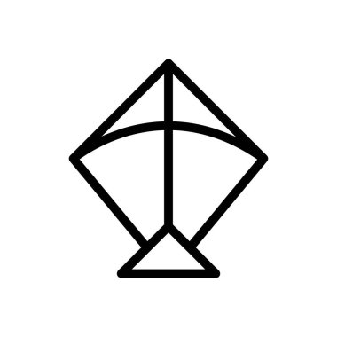 Web sitesi tasarımı ve masaüstü zarfları için uçurtma simgesi, geliştirme. Premium simgesi.