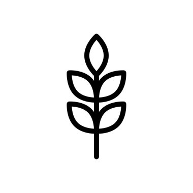 Web sitesi tasarımı ve masaüstü zarfları için buğday simgesi, geliştirme. Premium simgesi.