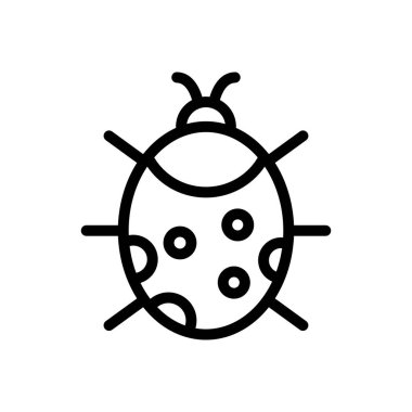 Web sitesi tasarımı ve masaüstü zarfları için uğur kuşu simgesi, geliştirme. Premium simgesi.