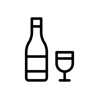 içki ikonu web sitesi tasarımı ve masaüstü zarfları için, geliştirme. Premium simgesi.