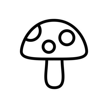 Web sitesi tasarımı ve masaüstü zarfları için mantar simgesi, geliştirme. Premium simgesi.