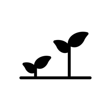 Web sitesi tasarımı ve masaüstü zarfları için bitki simgesi, geliştirme. Premium simgesi.