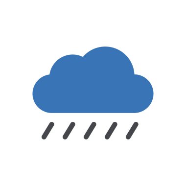 Web sitesi tasarımı ve masaüstü zarfları için yağmur simgesi, geliştirme. Premium simgesi.