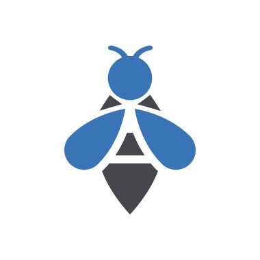 Web sitesi tasarımı ve masaüstü zarfları için arı simgesi, geliştirme. Premium simgesi.