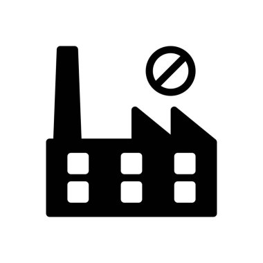 Web sitesi tasarımı ve masaüstü zarfları için fabrika simgesi, geliştirme. Premium simgesi.