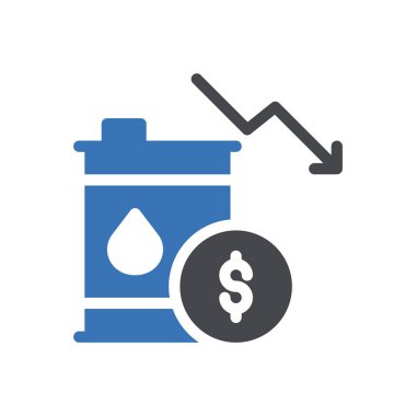 Web sitesi tasarımı ve masaüstü zarfları için dolar azaltma simgesi, geliştirme. Premium simgesi.