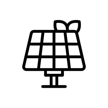 Web sitesi tasarımı ve masaüstü zarfları için güneş enerjisi simgesi, geliştirme. Premium paketi.