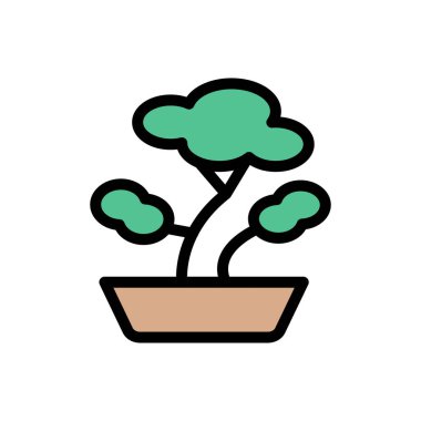 Web sitesi tasarımı ve masaüstü zarfları için bitki simgesi, geliştirme. premium paket.